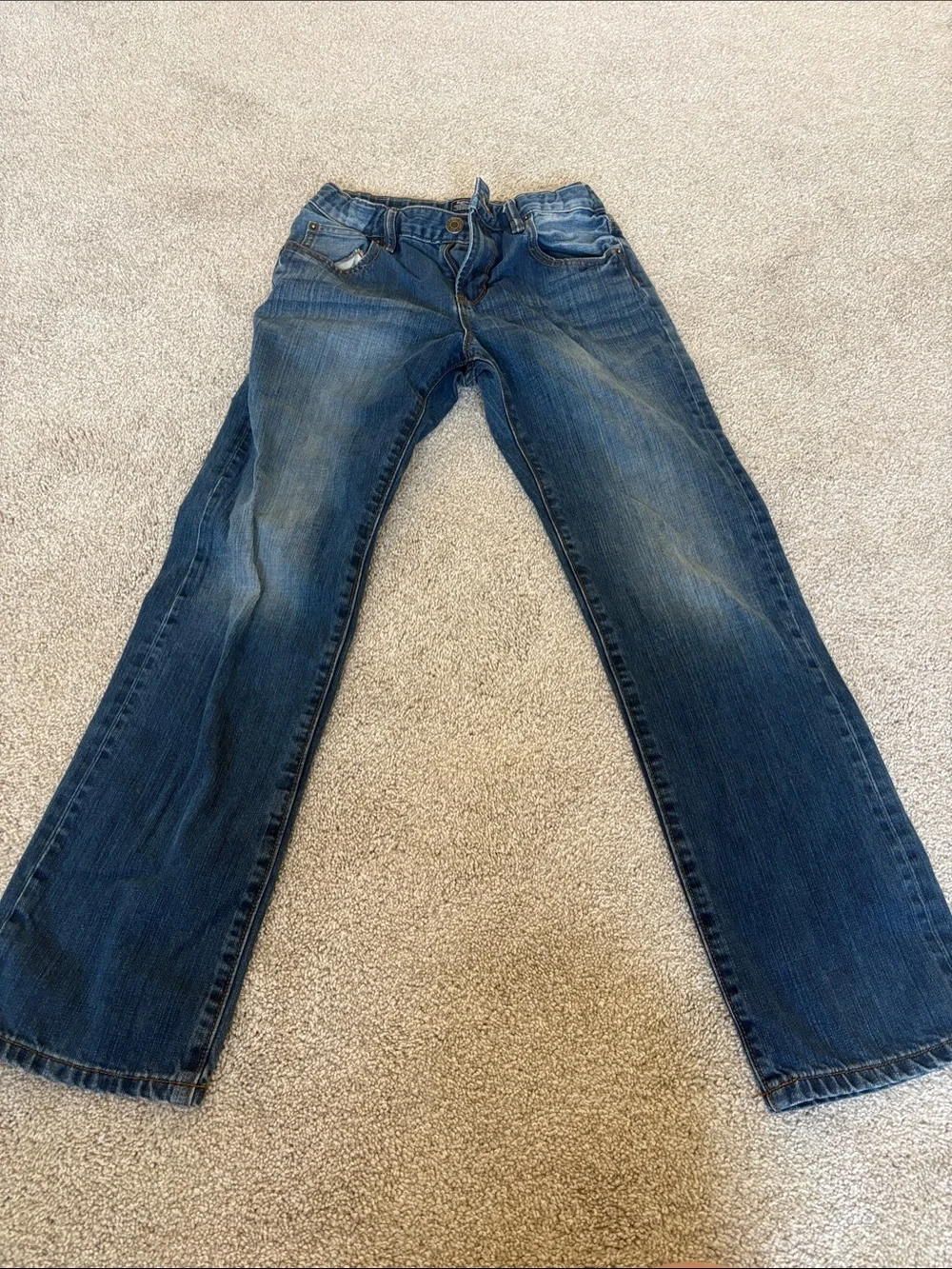 GAP Kids Medium Blue Straight-Leg Jeans